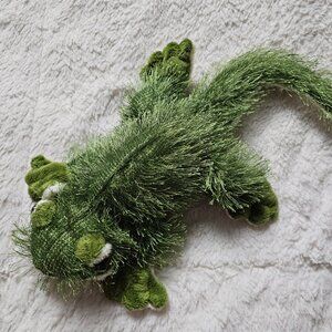 2008 Ganz Webkinz Gecko Plush Green HM186 Lizard Stuffed Animal No Code